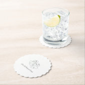 Personalisieren Sie Neugeborene Hochzeitsglocken W Untersetzer (Vor Ort)