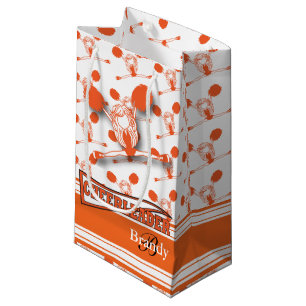 Personalisieren Sie Orange Cheerleader - Kleine Geschenktüte