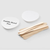 Personalisieren Sie Paddle Paddle Handfächer (Non-assembled)