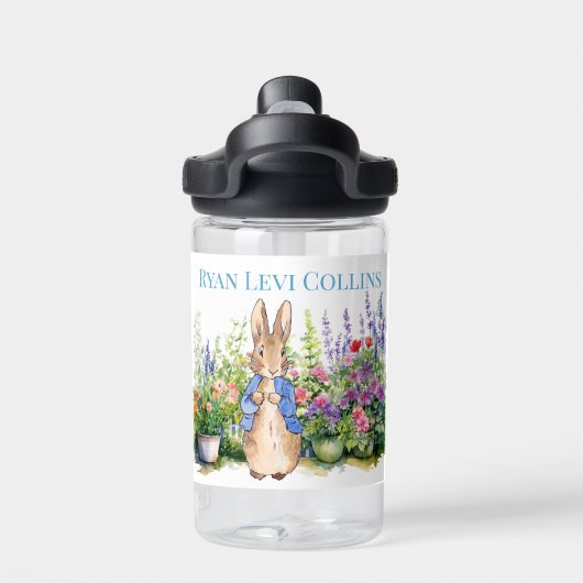 Personalisieren Sie Peter das Kanbit Trinkflasche (Rückseite)