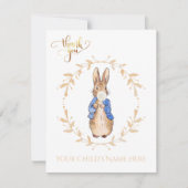 Personalisieren Sie Peter den Rabbit zum ersten Ge (Vorderseite)