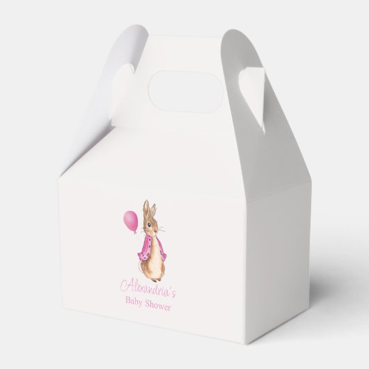 Personalisieren Sie Peter die Rabbit Baby Dusche Geschenkschachtel (Vorderseite)