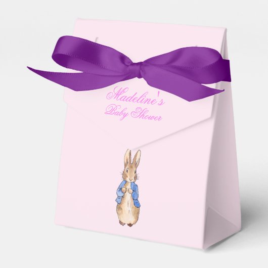 Personalisieren Sie Peter die Rabbit Baby Dusche Geschenkschachtel (Vorderseite)