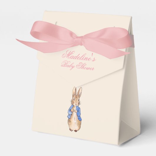 Personalisieren Sie Peter die Rabbit Baby Dusche Geschenkschachtel (Vorderseite)