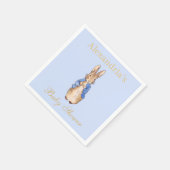 Personalisieren Sie Peter die Rabbit Baby Dusche N Serviette (Ecke)