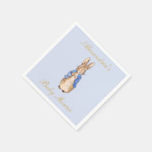 Personalisieren Sie Peter die Rabbit Baby Dusche N Serviette (Ecke)