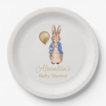 Personalisieren Sie Peter die Rabbit Baby Dusche