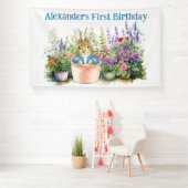 Personalisieren Sie Peter in einem Topf Erste Gebu Banner (Insitu)