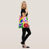 Personalisieren Sie Pop Art Camper Van Life Tasche (Am Model)