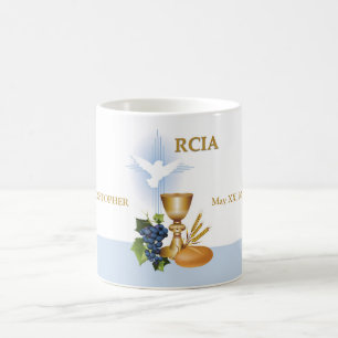 Personalisieren Sie, RCIA Gratulation Katholisches Kaffeetasse