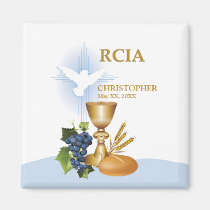 Personalisieren Sie, RCIA Gratulation Katholisches Magnet