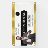 Personalisieren Sie Real Anwesen Agent Open House Banner (Vertikal)