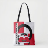 Personalisieren Sie Red Isetta Bubble Micro Tasche (Vorderseite)