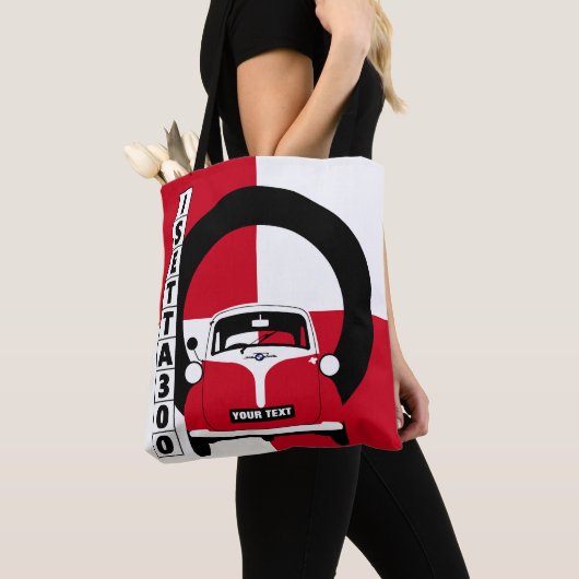 Personalisieren Sie Red Isetta Bubble Micro Tasche (Von Nahem)