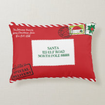 Personalisieren Sie Red Santa Letter Christmas
