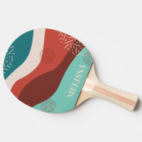 Personalisieren Sie Retro Ping Pong Paddle