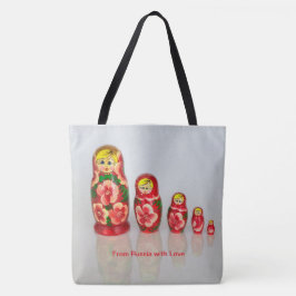 Personalisieren Sie russische Matryoshka stapelbar Tasche