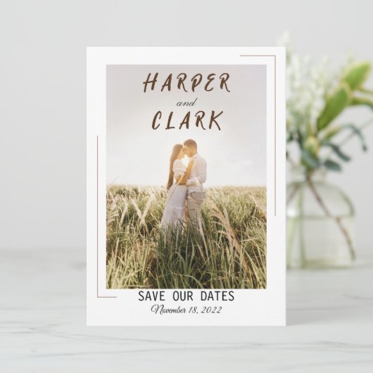 Personalisieren Sie schöne und glänzende Weeding E Einladung (Stehend Vorderseite)