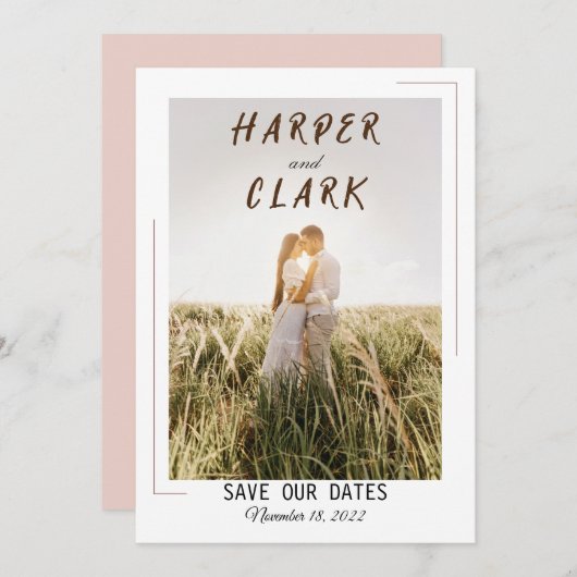 Personalisieren Sie schöne und glänzende Weeding E Einladung (Vorne/Hinten)