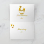 Personalisieren Sie Shriner Weihnachtsgrüße Feiertagskarte (Innenseite)