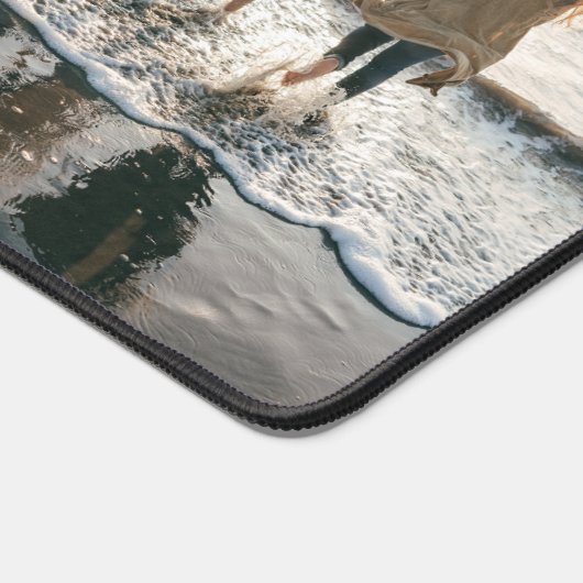 Personalisieren Sie sich mit 5 Fotos Familie, Freu Schreibtischunterlage (Ecke)