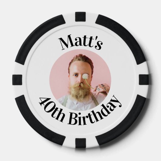 Personalisieren Sie sich mit jedem beliebigen Alte Pokerchips (Vorderseite)