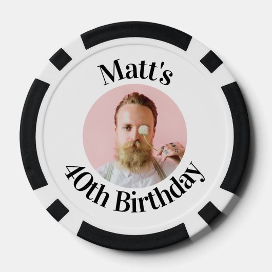 Personalisieren Sie sich mit jedem beliebigen Alte Pokerchips (Rückseite)