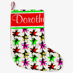 PERSONALISIEREN SIE SKATEN STAR CHRISTMAS STRUMPF KLEINER WEIHNACHTSSTRUMPF