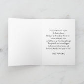 Personalisieren Sie Tante, glücklichen Muttertag Karte (Innenseite)
