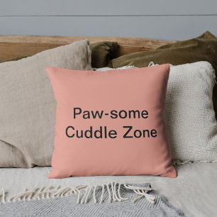 Personalisieren Sie Tier Haustier Katze Lustige Zi Kissen