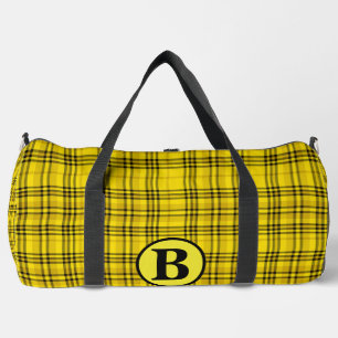 Personalisieren Sie trendigen Namen Karo Kariert Duffle Bag