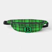 Personalisieren Sie trendy Name Checked Kariert Bauchtasche (Vorderseite)