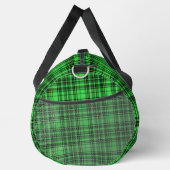 Personalisieren Sie trendy Name Checked Kariert Duffle Bag (Rechts)