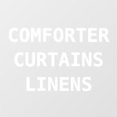 Personalisieren Sie Trockenreiniger-Dienste vor Fensteraufkleber (Blatt)