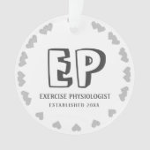 Personalisieren Sie Übungsphysiologe EP Ornament (Vorderseite)