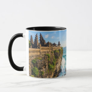 Personalisieren Sie Uluwatu Bali Tempel Klippe Rei Tasse