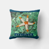 Personalisieren Sie Unterwasser-Starfish Kissen (Rückseite)