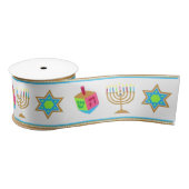Personalisieren Sie Urlaubsgeschenke HANUKKAH Sati Satinband (Spule)