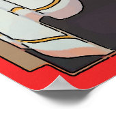 Personalisieren Sie Vintage Kaffeeküche Poster (Ecke)