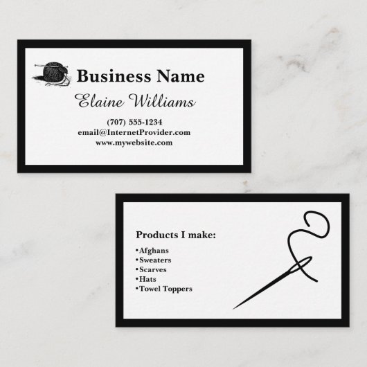 Personalisieren Sie Visitenkarten für Ihr Handwerk Visitenkarte (Vorne/Hinten)