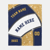 Personalisieren Sie Volleyball-Geschenkideen für S Fleecedecke (Vorderseite)