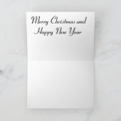 Personalisieren Sie Weihnachten Karte (Innenseite)