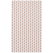 Personalisieren Sie Weihnachts-Corgi mit Rentier-A Tischdecke (Vorderseite)