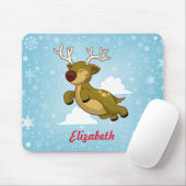 Personalisieren Sie Weihnachtsflieger Mousepad (Mit Mouse)