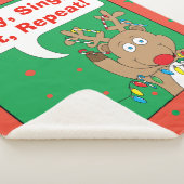Personalisieren Sie "Weihnachtsmann" - Blanket/Mit Sherpadecke (3/4)