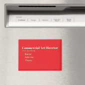 Personalisieren Sie Werbung durch den Direktor für Magnet (In Situ (Geschirrspüler))