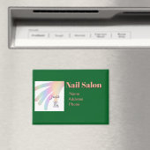 Personalisieren Sie Werbung für das Nail Salon Bus Magnet (In Situ (Geschirrspüler))