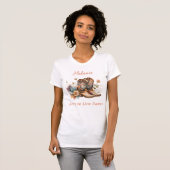 Personalisieren Sie Western Boho Line Tanzen T-Shirt (Vorne ganz)