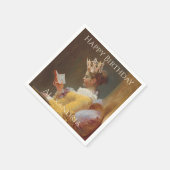 Personalisieren Sie, wie Sie zum Geburtstag einer Serviette (Ecke)