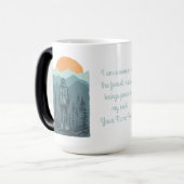 Personalisieren Sie Wilderness Hiker Frau Verwandlungstasse (Vorderseite Links)